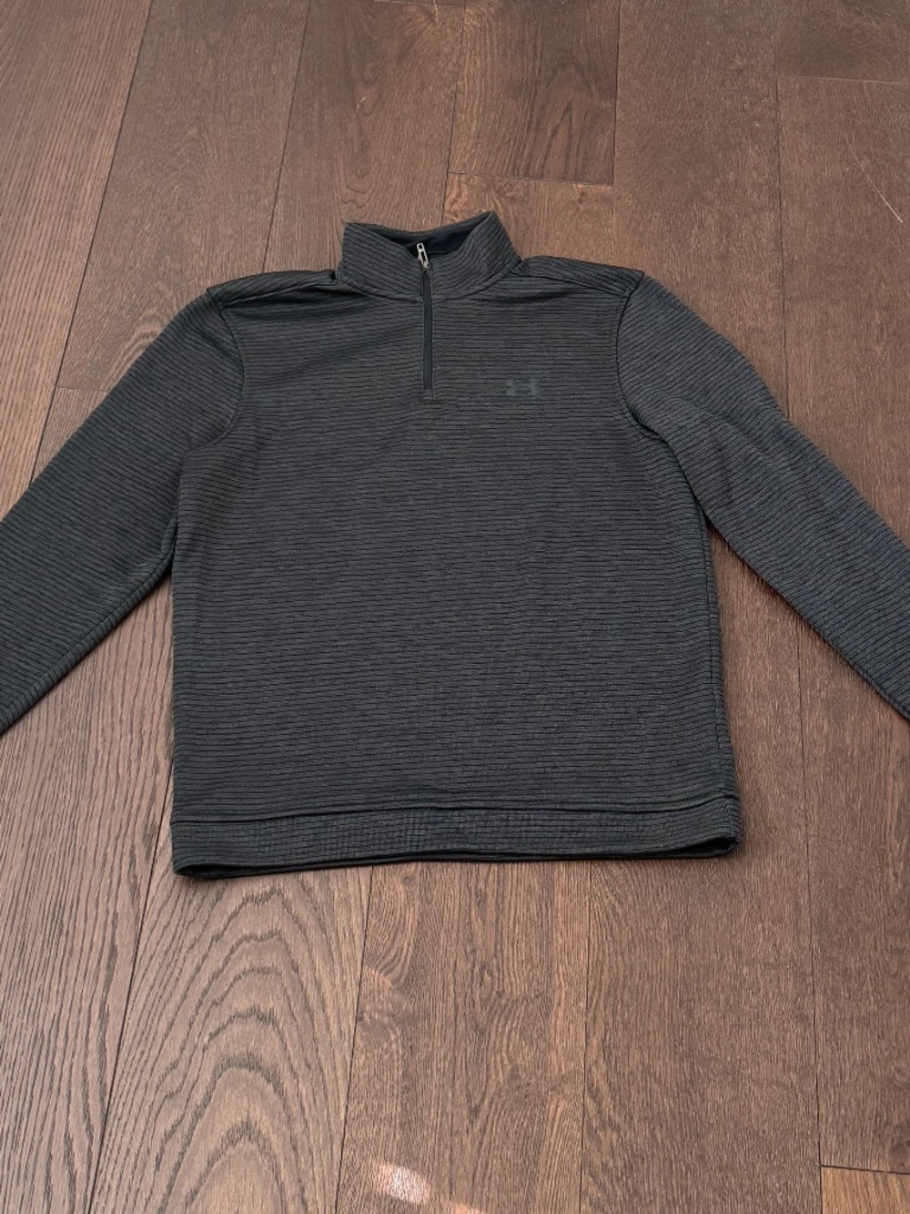 Under Armour Golf Storm 1/4 Zip Pullover Black Gray Men’s Medium